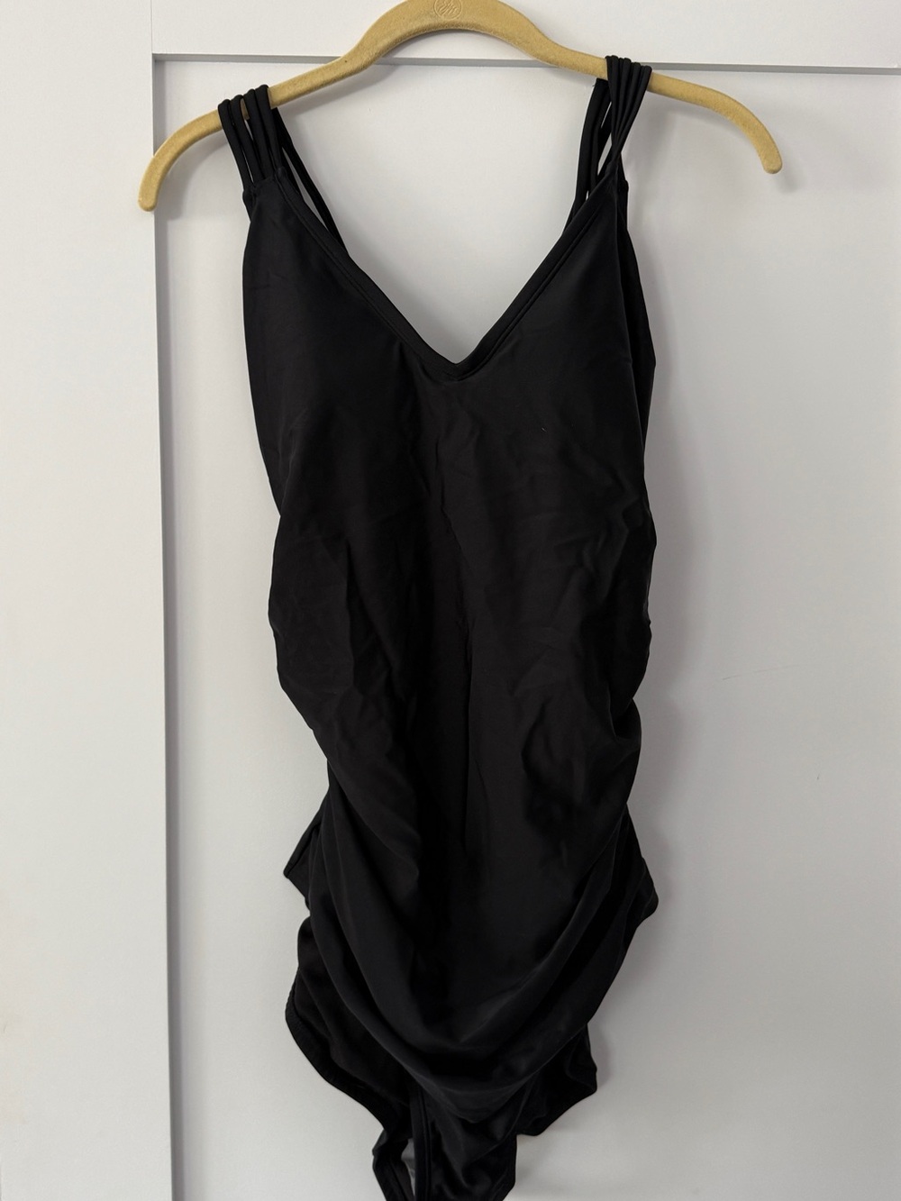 NWT Kona Sol Classic Black One-Piece Swimsuit